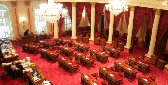 California State Senate floor