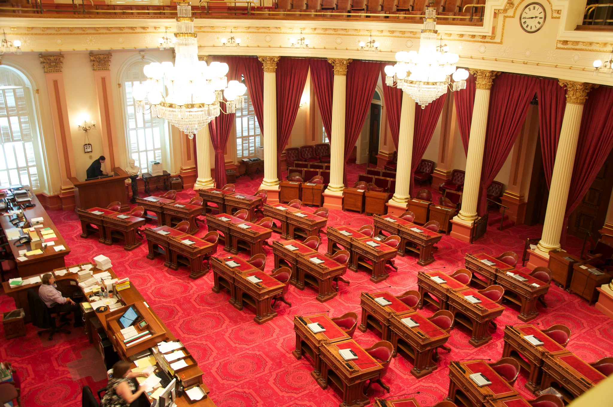 California State Senate floor