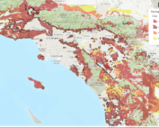 Very High Severity Fire Hazard Zones in Southern California