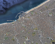 Google Image of Redondo Beach, one of the most dense cities in the West.